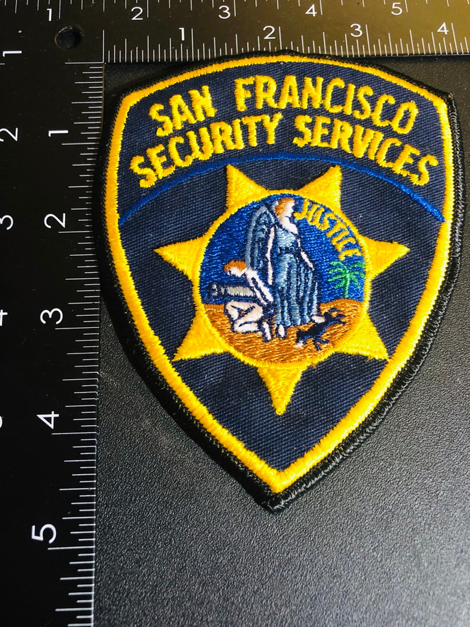 SAN FRANCISCO POLICE SECURITY PATCH