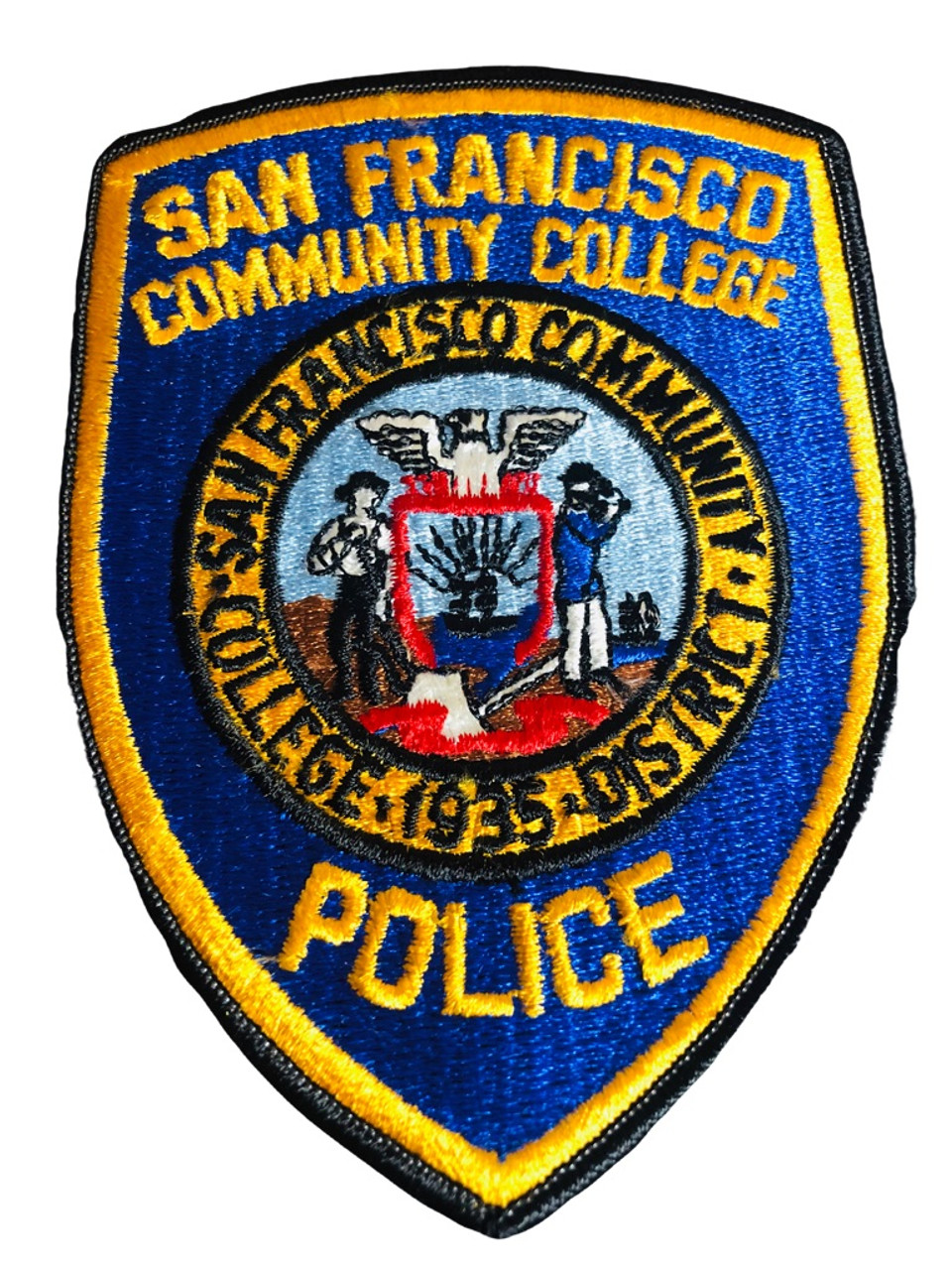 SAN FRANCISCO COLLEGE POLICE PATCH