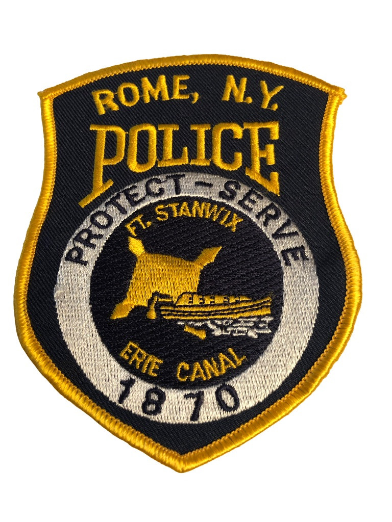Police Roma Patch ROME NY POLICE PATCH