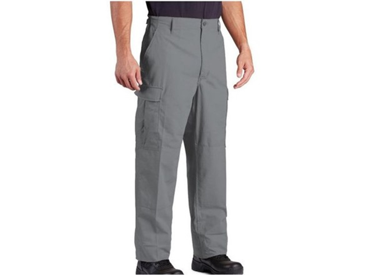 PERMANENT PRESS TEFLON SMART PANT - PLAIN FRONT - Y02594