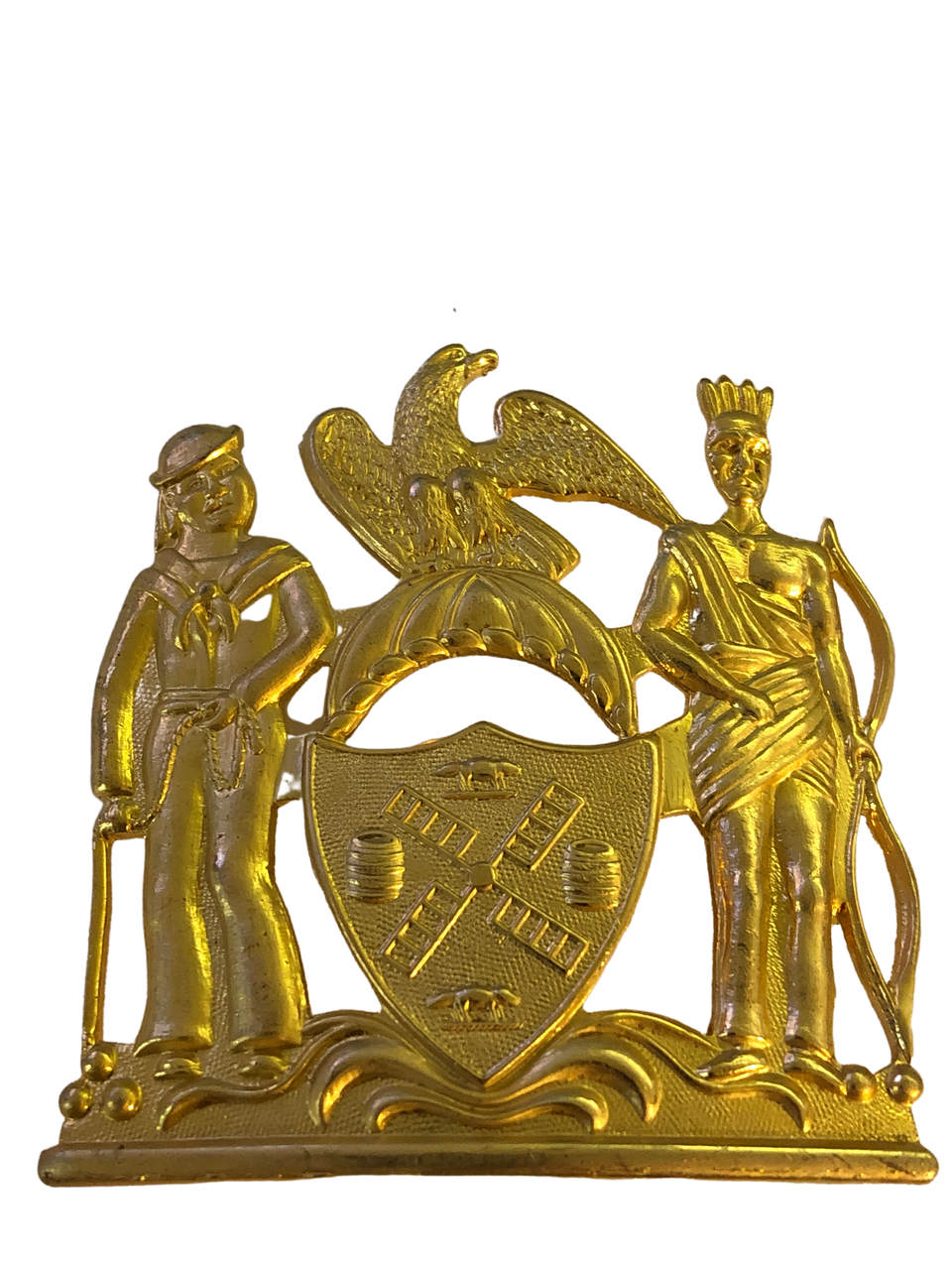 NEW YORK CITY POLICE CAP BADGE