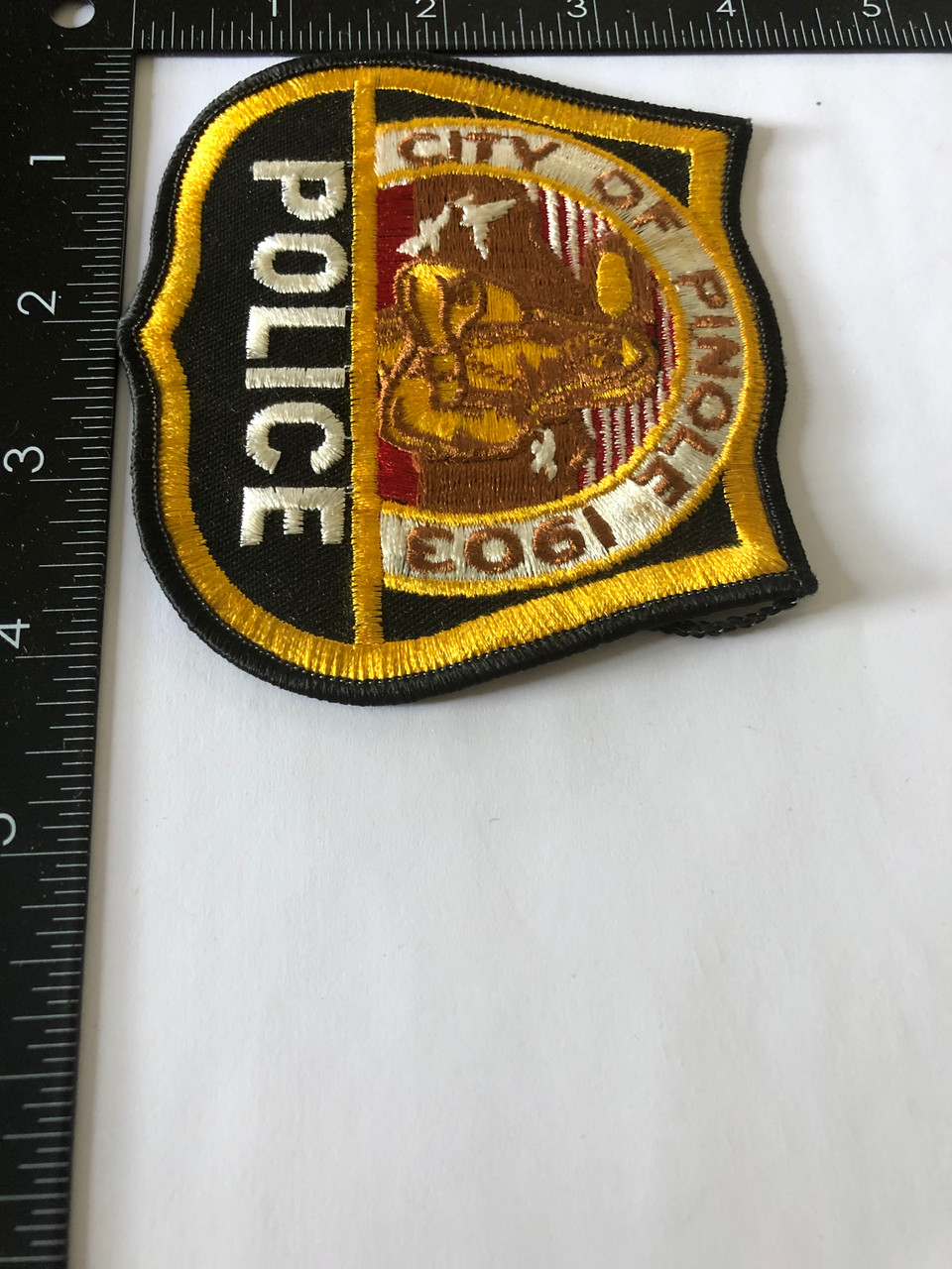 PINOLE POLICE CA PATCH