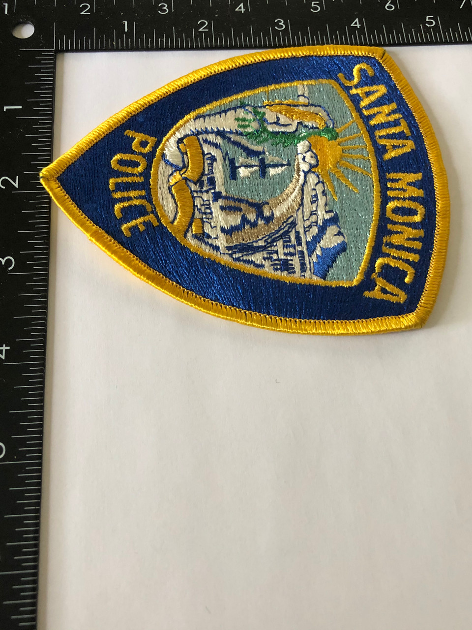 SANTA MONICA POLICE CA PATCH