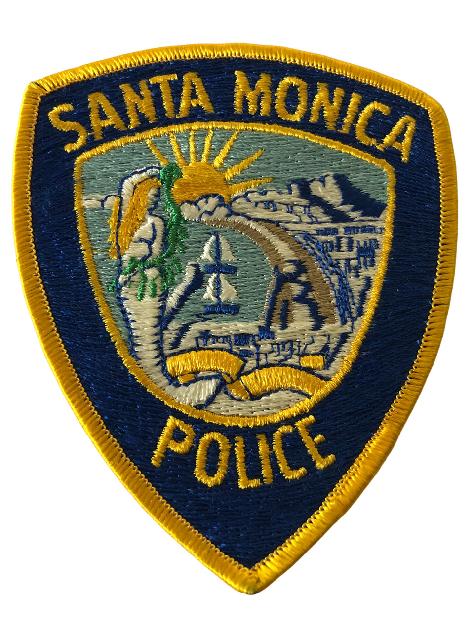SANTA MONICA POLICE CA PATCH
