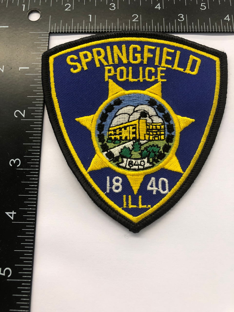 SPRINGFIELD IL POLICE PATCH FREE SHIPPING
