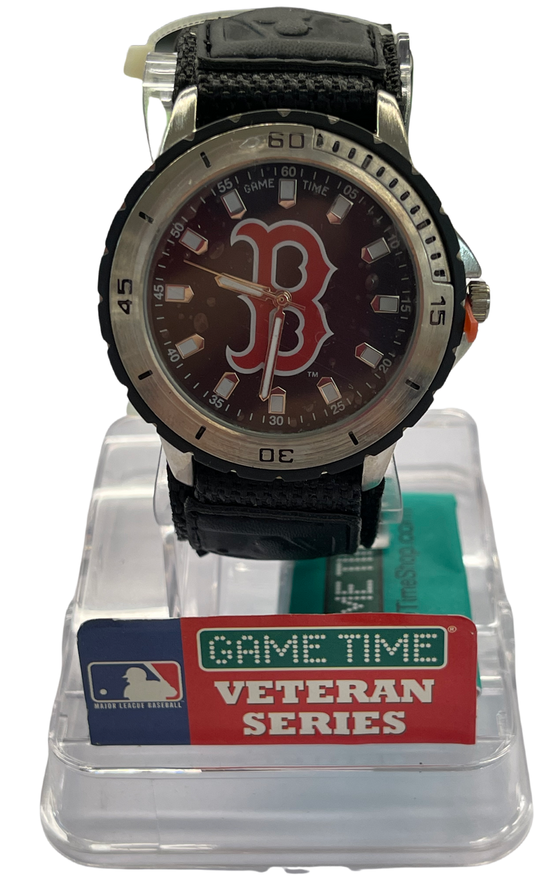 Lids Boston Red Sox Fossil Everett Stainless Steel Watch - Black | Hamilton  Place