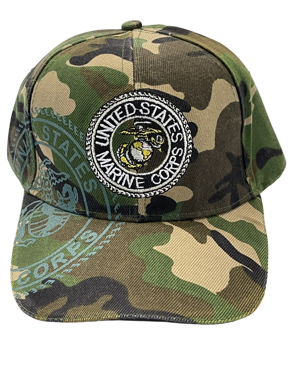 MARINE CORPS HAT USMC SEAL CAMO