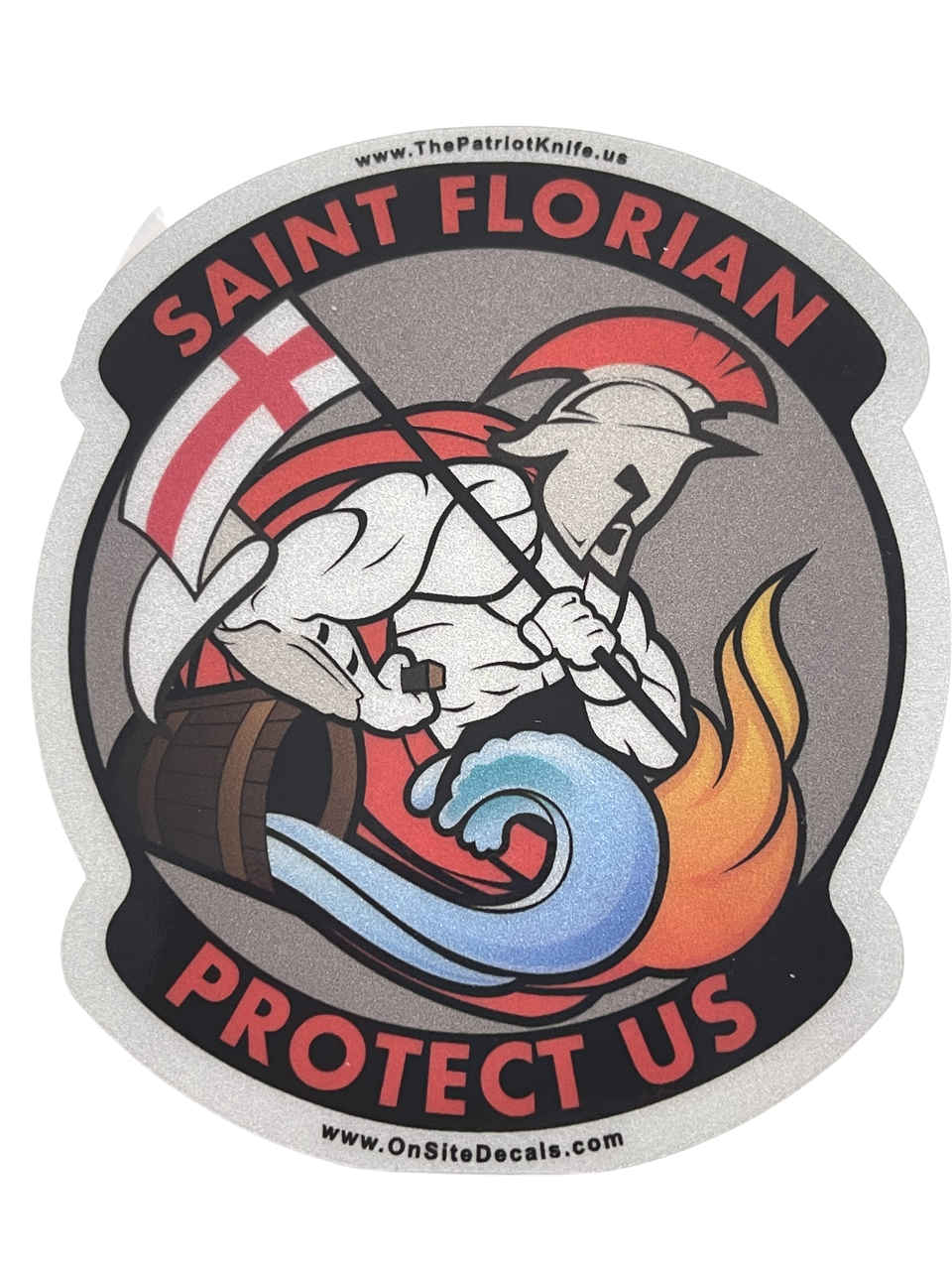 ST FLORIAN FIRE STICKER