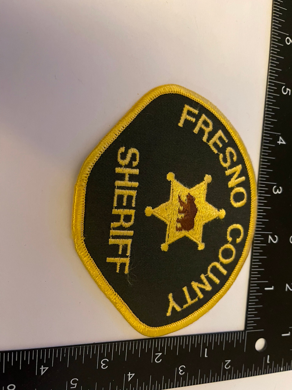 FRESNO COUNTY SHERIFF CA PATCH 2
