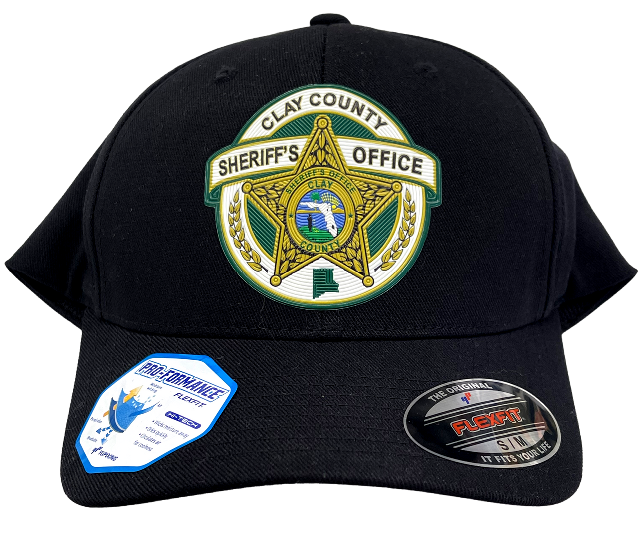 Clay Sheriff VELCRO or FLEXFIT HAT