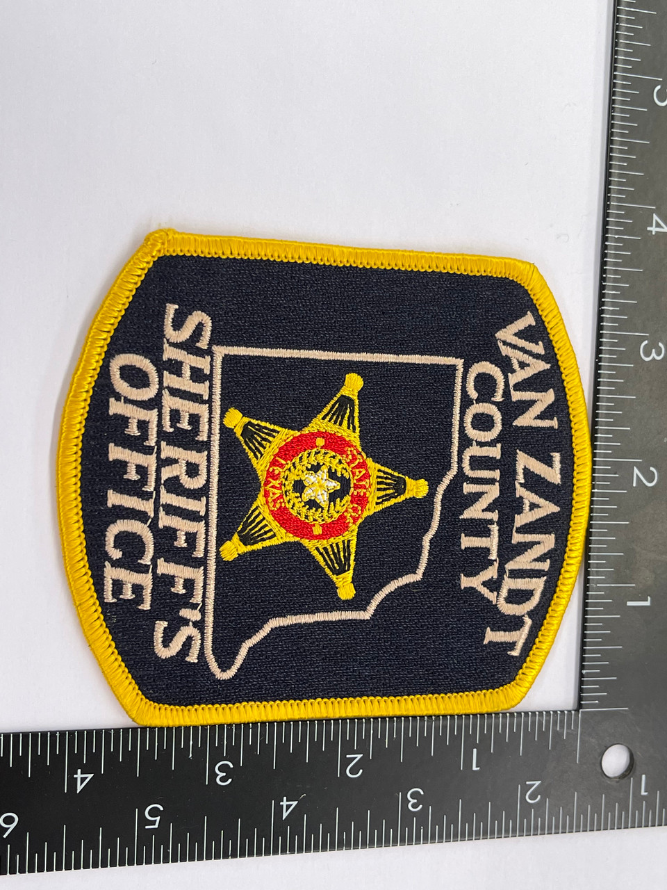 VAN ZANDT COUNTY SHERIFF TX PATCH
