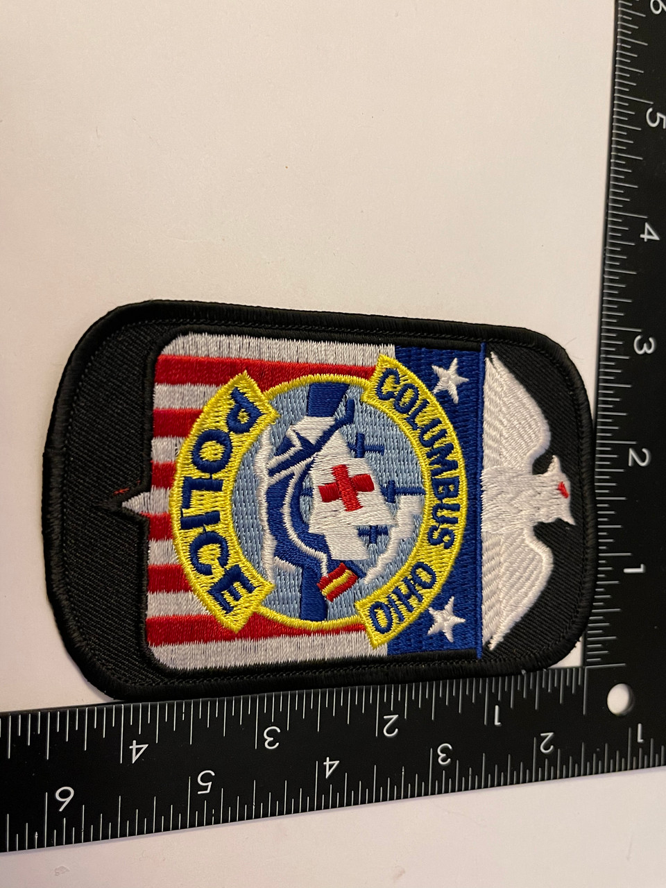 Columbus Police Military Velcro Patches