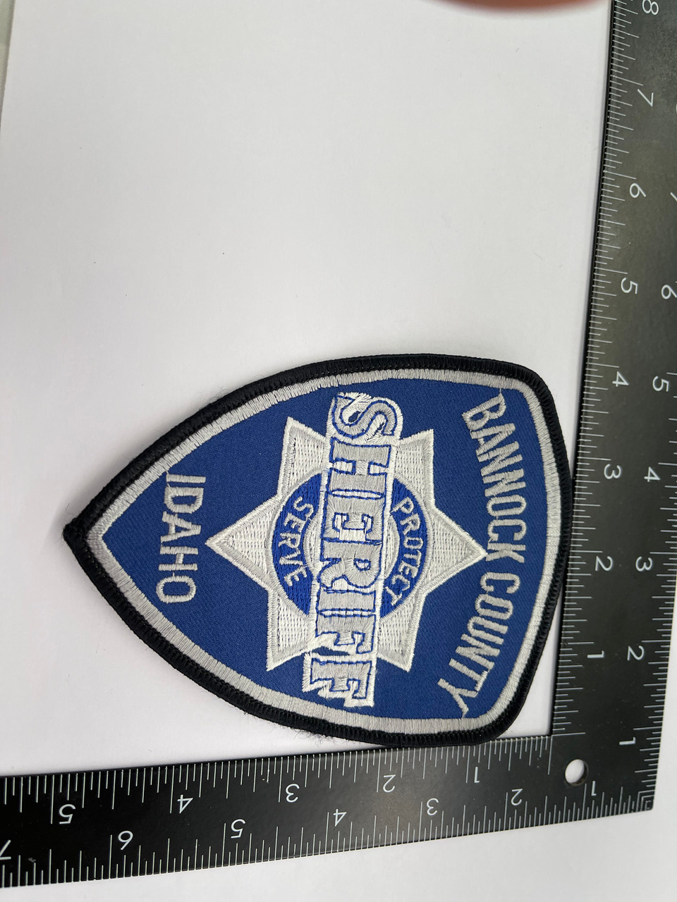 BANNOCK COUNTY SHERIFF ID PATCH