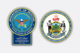 FEDERAL & STATE SEAL PLAQUES