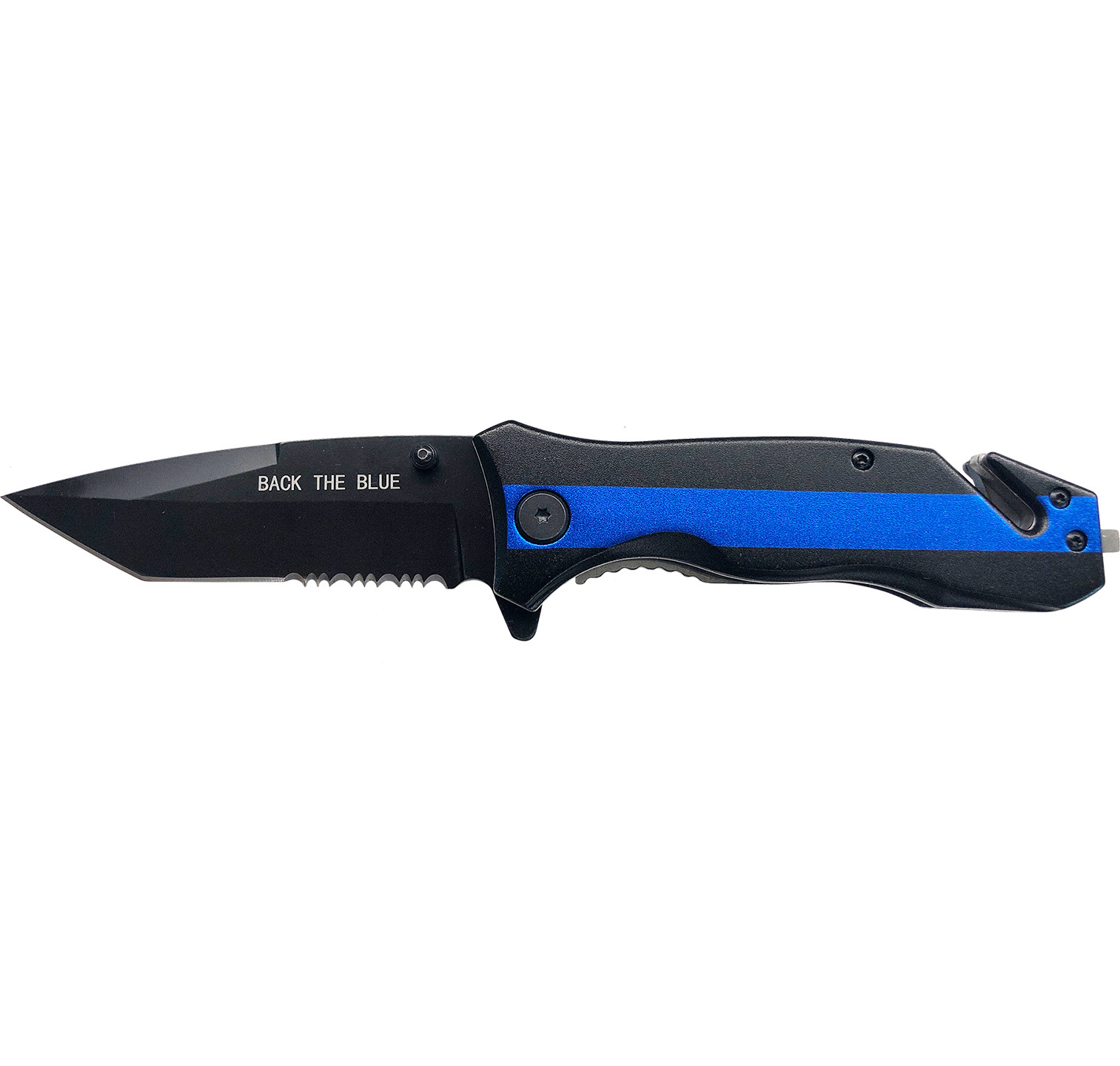 BLUE LINE KNIFE BACK THE BLUE