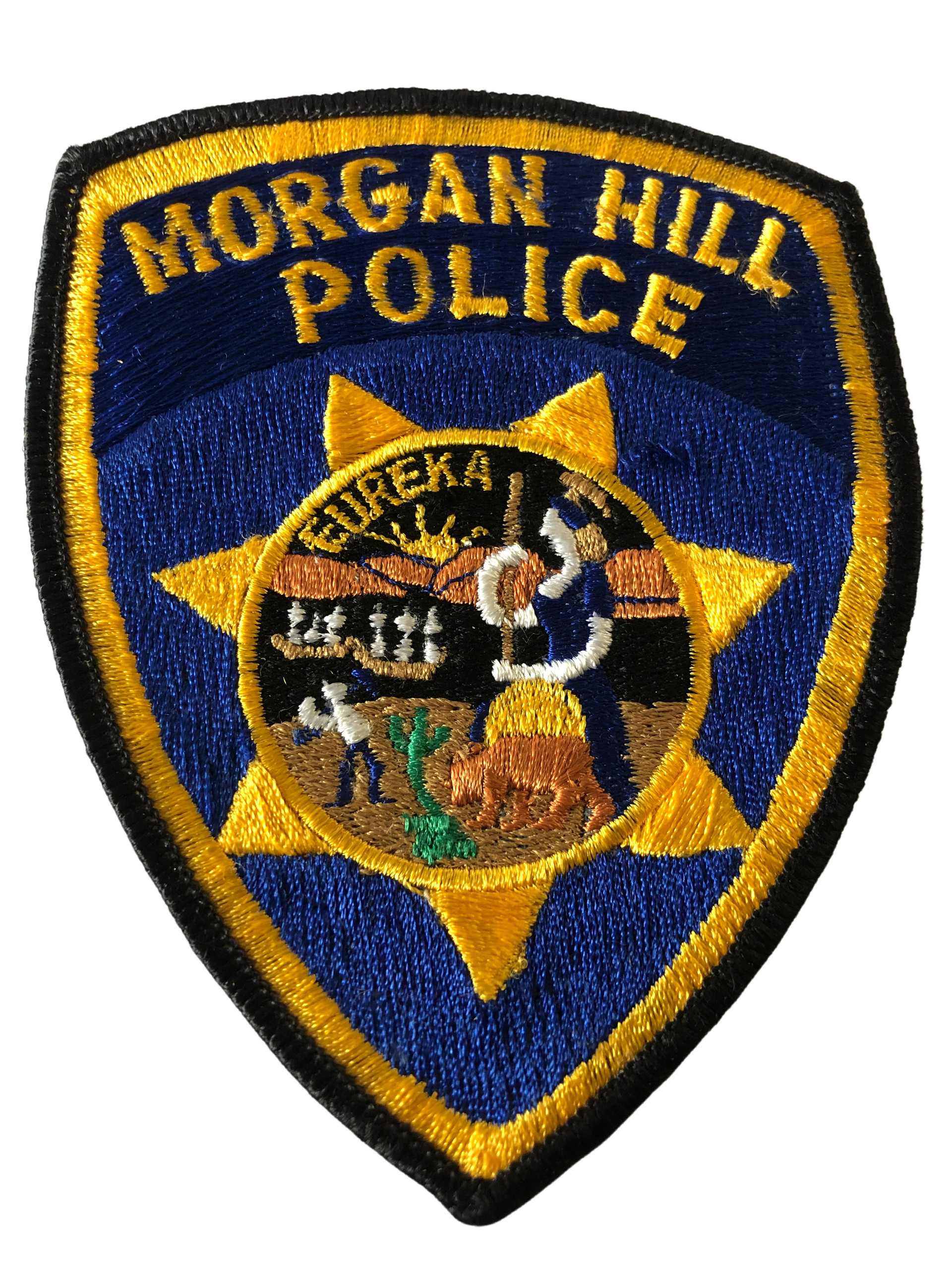 HILL POLICE CA PATCH