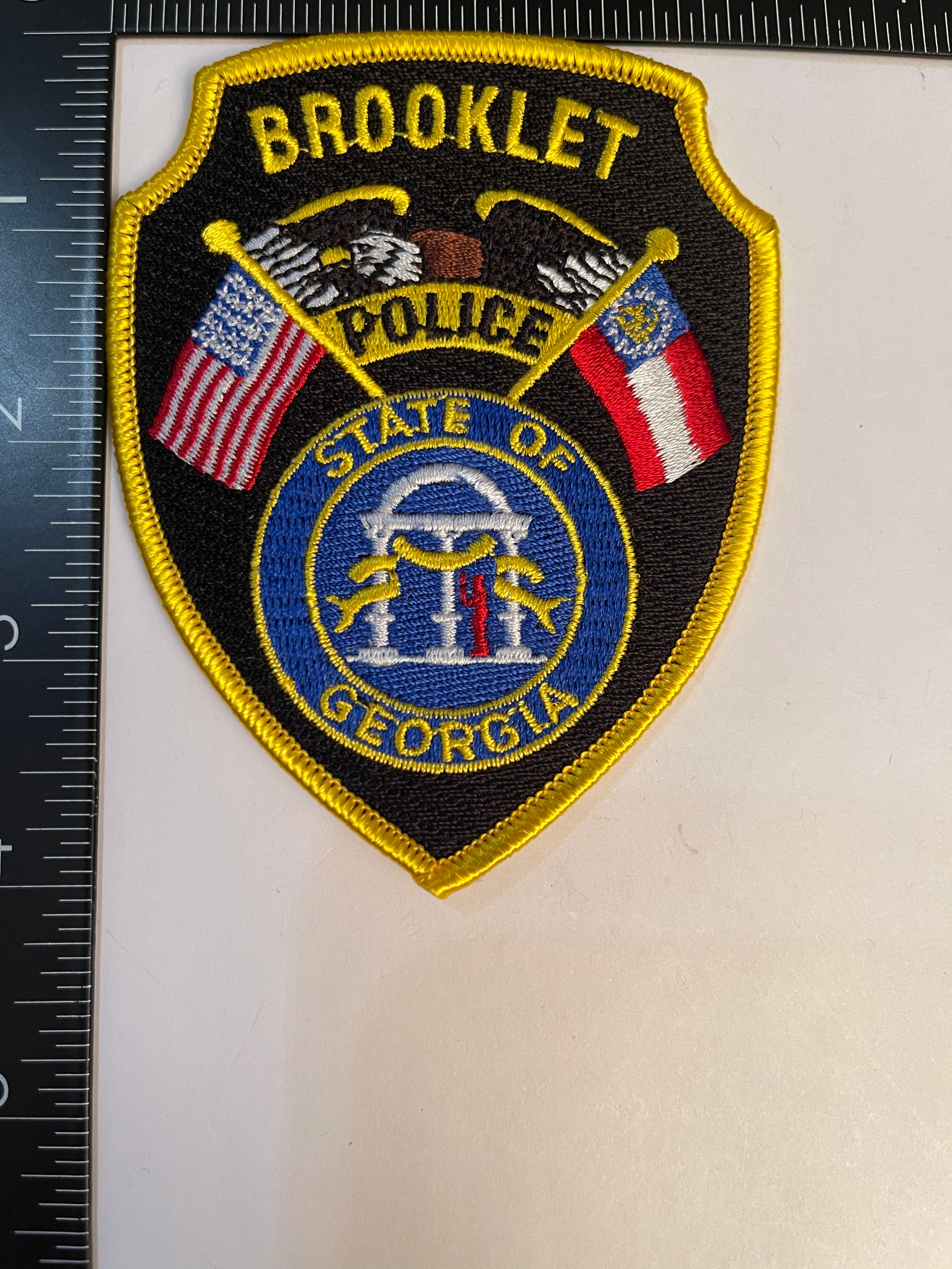 BROOKLET POLICE GA PATCH