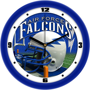 Air Force Falcons - Football Helmet Team Wall Clock