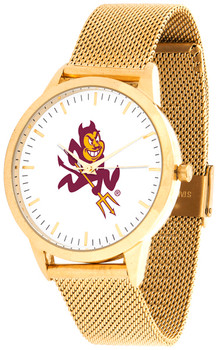 Arizona State Sun Devils - Mesh Statement Watch - Gold Band