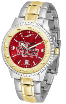 Men's Arkansas State Red Wolves - Competitor Two - Tone AnoChrome Watch