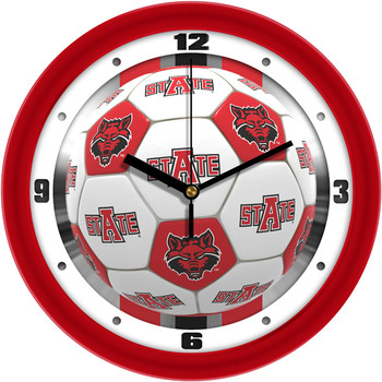 Arkansas State Red Wolves- Soccer Team Wall Clock
