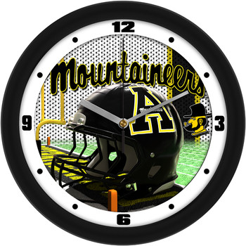 Appalachian State Mountaineers - Football Helmet Team Wall Clock