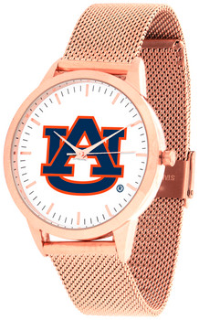 Auburn Tigers - Mesh Statement Watch - Rose Band