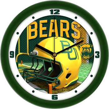 Baylor Bears - Football Helmet Team Wall Clock