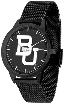 Baylor Bears - Mesh Statement Watch - Black Band - Black Dial