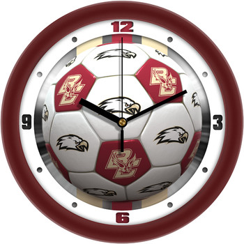 Boston College Eagles- Soccer Team Wall Clock