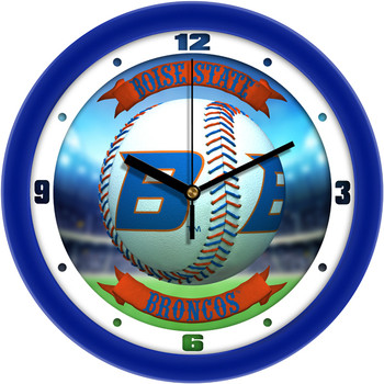 Boise State Broncos - Home Run Team Wall Clock