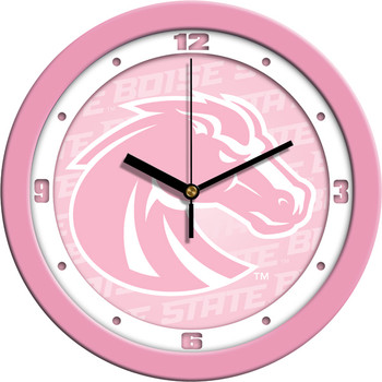 Boise State Broncos - Pink Team Wall Clock