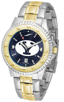 Men's Brigham Young Univ. Cougars - Competitor Two - Tone AnoChrome Watch