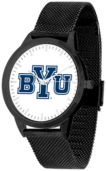 Brigham Young Univ. Cougars - Mesh Statement Watch - Black Band