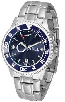 Men's Citadel Bulldogs - Competitor Steel AnoChrome - Color Bezel Watch