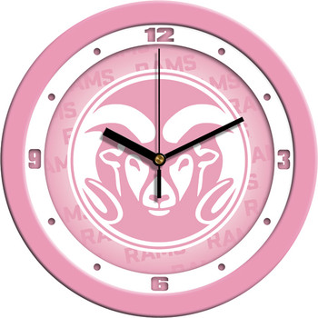 Colorado State Rams - Pink Team Wall Clock