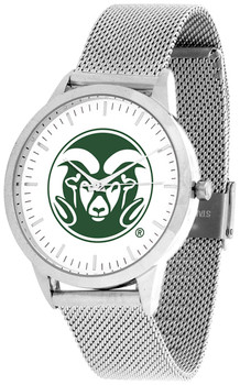 Colorado State Rams - Mesh Statement Watch - Silver Band