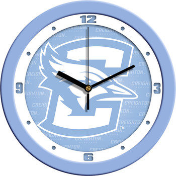 Creighton University Bluejays - Baby Blue Team Wall Clock