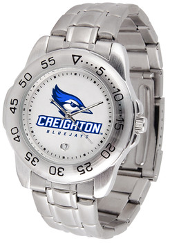 Men's Creighton University Bluejays - Sport Steel Watch