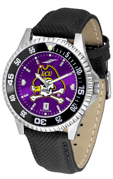 Men's East Carolina Pirates - Competitor AnoChrome - Color Bezel Watch