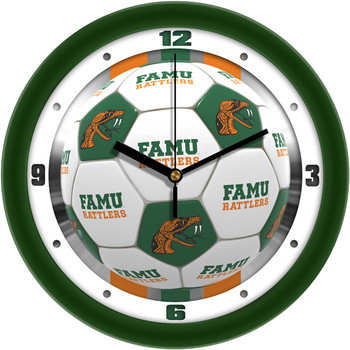 Florida A&M Rattlers- Soccer Team Wall Clock