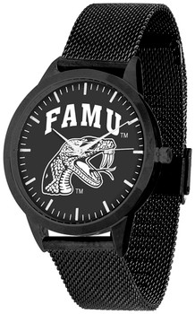 Florida A&M Rattlers - Mesh Statement Watch - Black Band - Black Dial