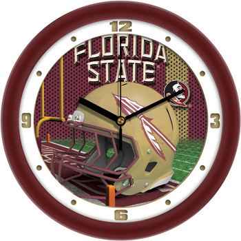 Florida State Seminoles - Football Helmet Team Wall Clock