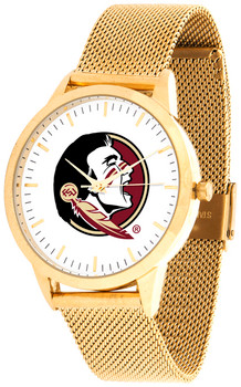 Florida State Seminoles - Mesh Statement Watch - Gold Band