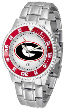 Men's Georgia Bulldogs - Competitor Steel Watch