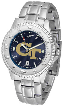 Men's Georgia Tech Yellow Jackets - Competitor Steel AnoChrome Watch