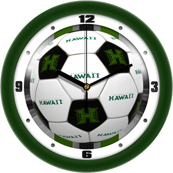 Hawaii Warriors- Soccer Team Wall Clock