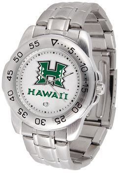 Men's Hawaii Warriors - Sport Steel Watch