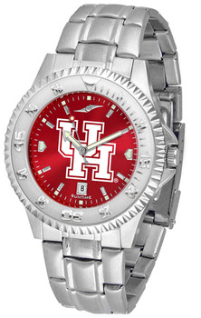 Men's Houston Cougars - Competitor Steel AnoChrome Watch