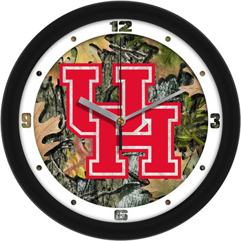 Houston Cougars - Camo Team Wall Clock